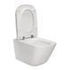 Підвісний унітаз ROCA GAP CLEAN RIM + сидіння SLIM SOFT CLOSE (A34H470000)