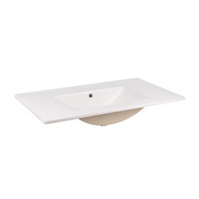Раковина QTAP ALBATROSS NEW 46х80 / донный клапан (QT0111750680W)