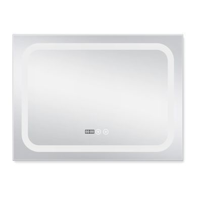 Дзеркало QTAP MIDEYA 800х600 (DC-F906) з LED-підсвічуванням та антизапотіванням QT2078F906W, 600х800
