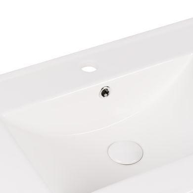 Раковина QTAP ALBATROSS NEW 46х80 / донный клапан (QT0111750680W)