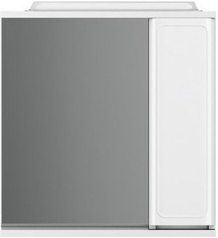 Дзеркальна шафа AM.PM CHIC 78х80 / з підсвічуванням (M82MCR0801WG38)