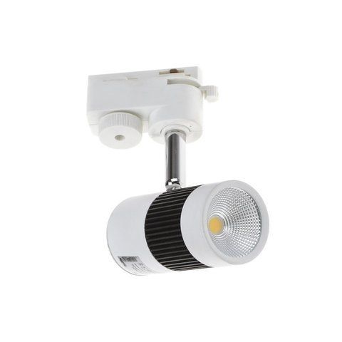 Світильник трековий поворотний LED 421/8W CW WH