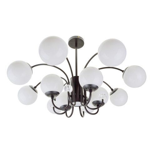 Люстра молекула в спальню Е27 60W BK (BL-775S/12)