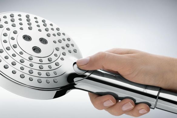 Ручний душ HANSGROHE RAINDANCE SELECT S 120 3JET P / чорний / матовий (26014670)