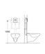Клавіша змиву для унітазу GROHE NOVA COSMOPOLITAN LIGHT (38809000)
