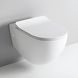 Підвісний унітаз ARCHITECTURA TWISTFLUSH + сидіння SLIM SOFT CLOSE (FLV004 01;00 + FLA014 01;00)