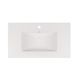 Раковина QTAP ALBATROSS NEW 46х80 / донный клапан (QT0111750680W)