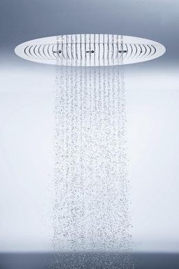 Верхній душ HANSGROHE RAINDANCE RAINMAKER AIR 3JET 600 / підсвітка / хром (28404000)