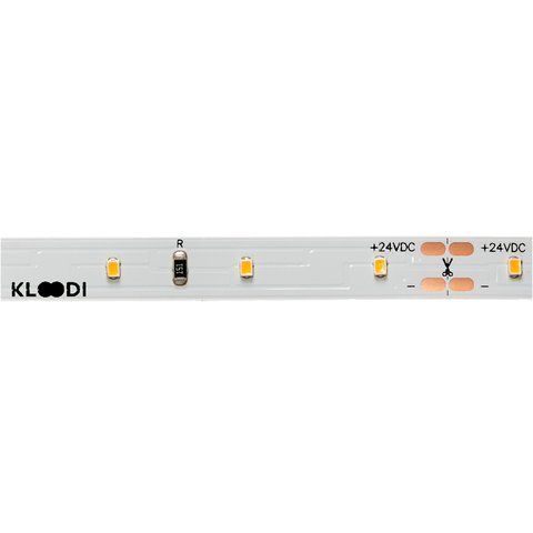 LED стрічка KLOODI KD2835-60-4.8W-4К-24V 4.8W 60LED 4000K 405LM IP20 24V (KD2835-60-4.8W-4К-24V)