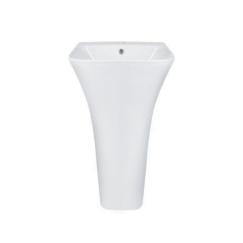 Раковина моноблок QTAP CROW 45х80 / донный клапан (QT0511G315W)
