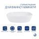 Раковина QTAP CARDINAL 500&times;380&times;140 WHITE + донний клапан POP-UP PU02 (QT04116302W48464)