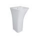 Раковина моноблок QTAP CROW 45х80 / донный клапан (QT0511G315W)