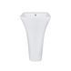 Раковина моноблок QTAP CROW 45х80 / донный клапан (QT0511G315W)