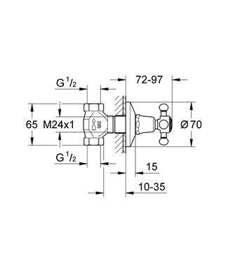 Прихований вентиль GROHE 1/2" (29800000)