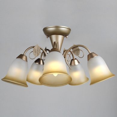 Люстра стельова флористика E27 60W G (LK-528C/5)