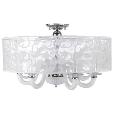 Люстра потолочная с абажуром торт E14 60W WH (BL-059S/6)
