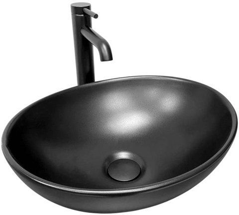 Раковина VBI PARMA BLACK MATT 33.5х41.5 (VBI-011022)