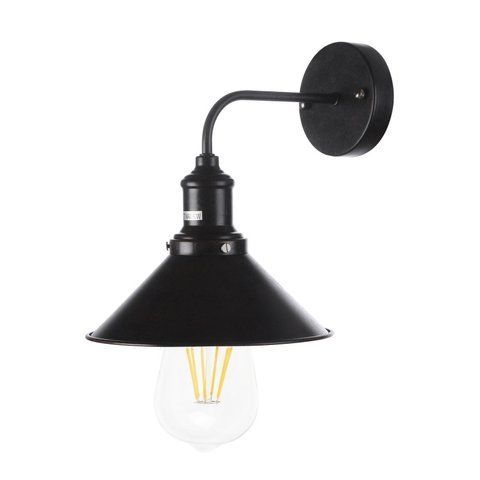 Бра настенное накладная в спальню лофт BL-285W/1 E27
