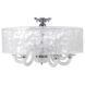 Люстра потолочная с абажуром торт E14 60W WH (BL-059S/6)