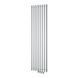 Радиатор ISAN AKROS 1800X590 RAL9016 Подключение нижнее по центру