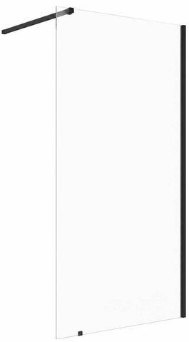 Неподвижная душевая перегородка RAVAK WALK IN WALL- 120 V.200 / черный TRANSPARENT (GW9WG0300Z1)
