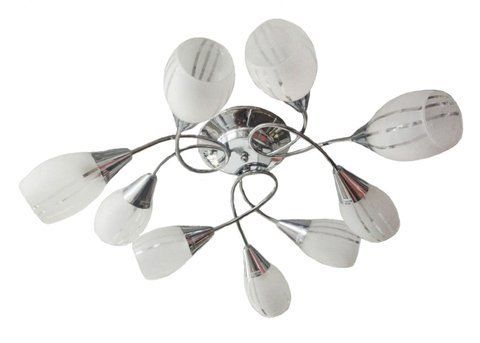Люстра потолочная классическая E14 60W CH (LK-432C/9)