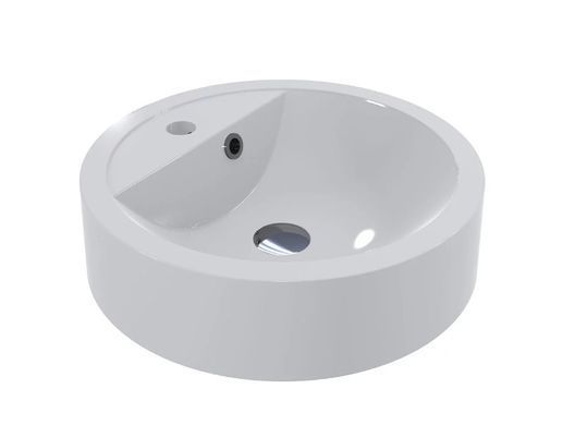 Раковина зі штучного каменю FANCY MARBLE RENATA 45х45 (804101)