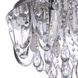 Люстра стельова кришталева з підсвічуванням LED E14 45W GLASS (BR-01 454С/9)